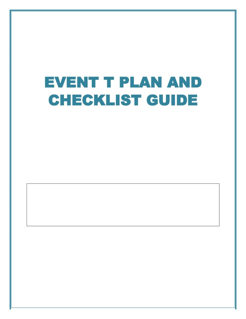 Modèle de planification d'événements gratuit 09