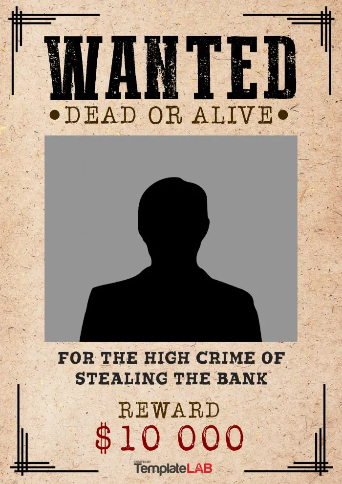 Modèle gratuit Wanted Dead or Alive 4