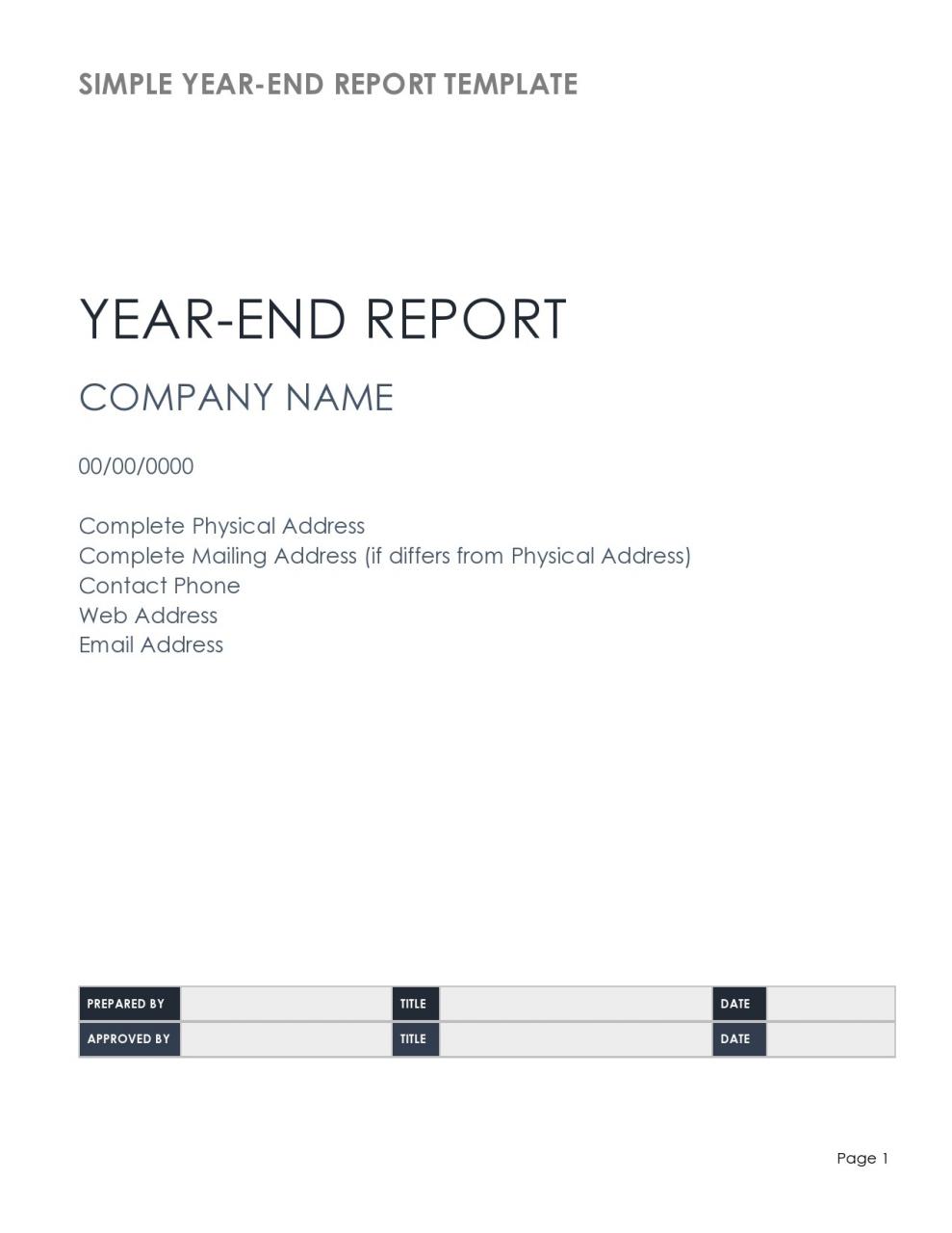 Modèle de rapport annuel gratuit 17