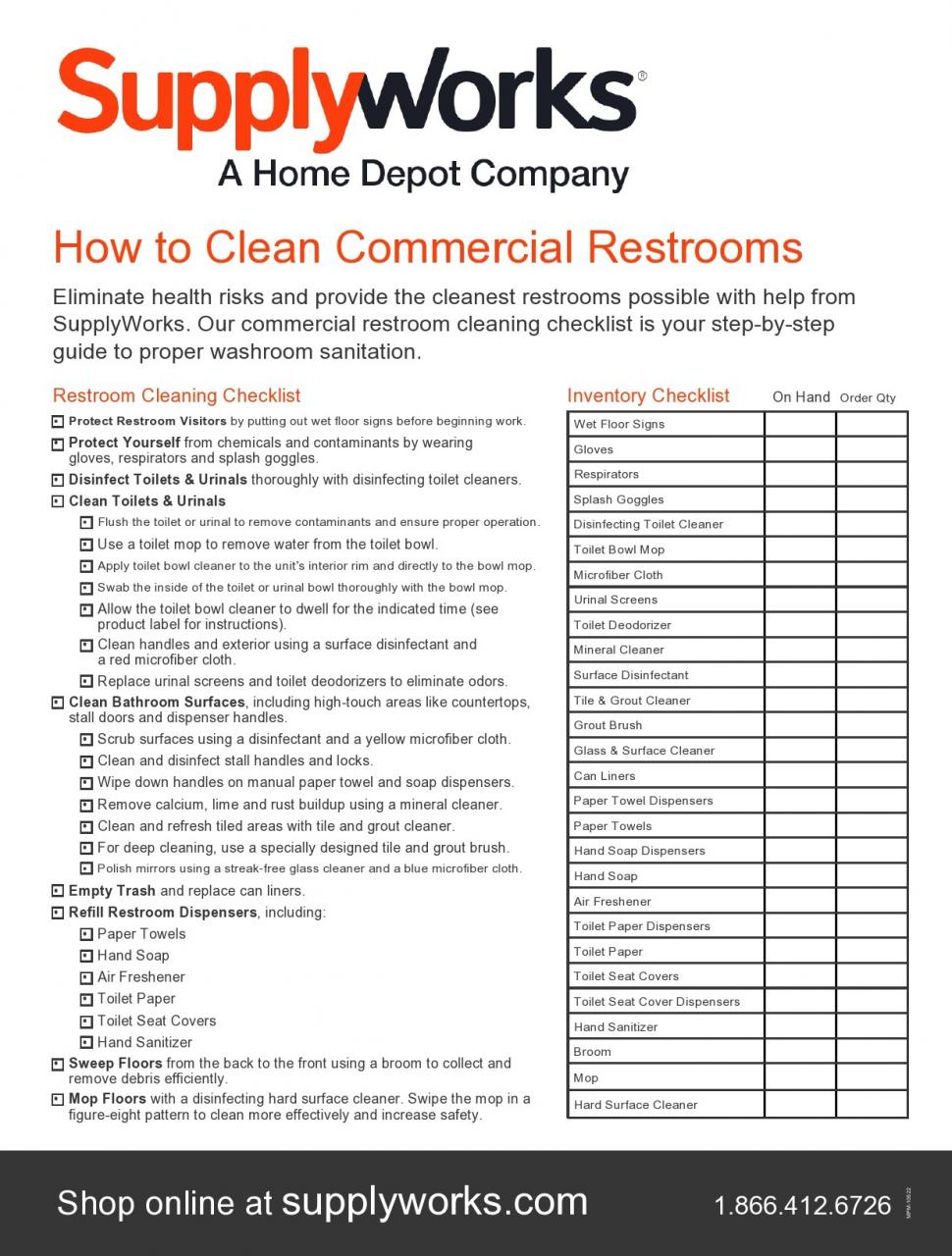 Liste de contrôle gratuite pour le nettoyage de la salle de bain 39