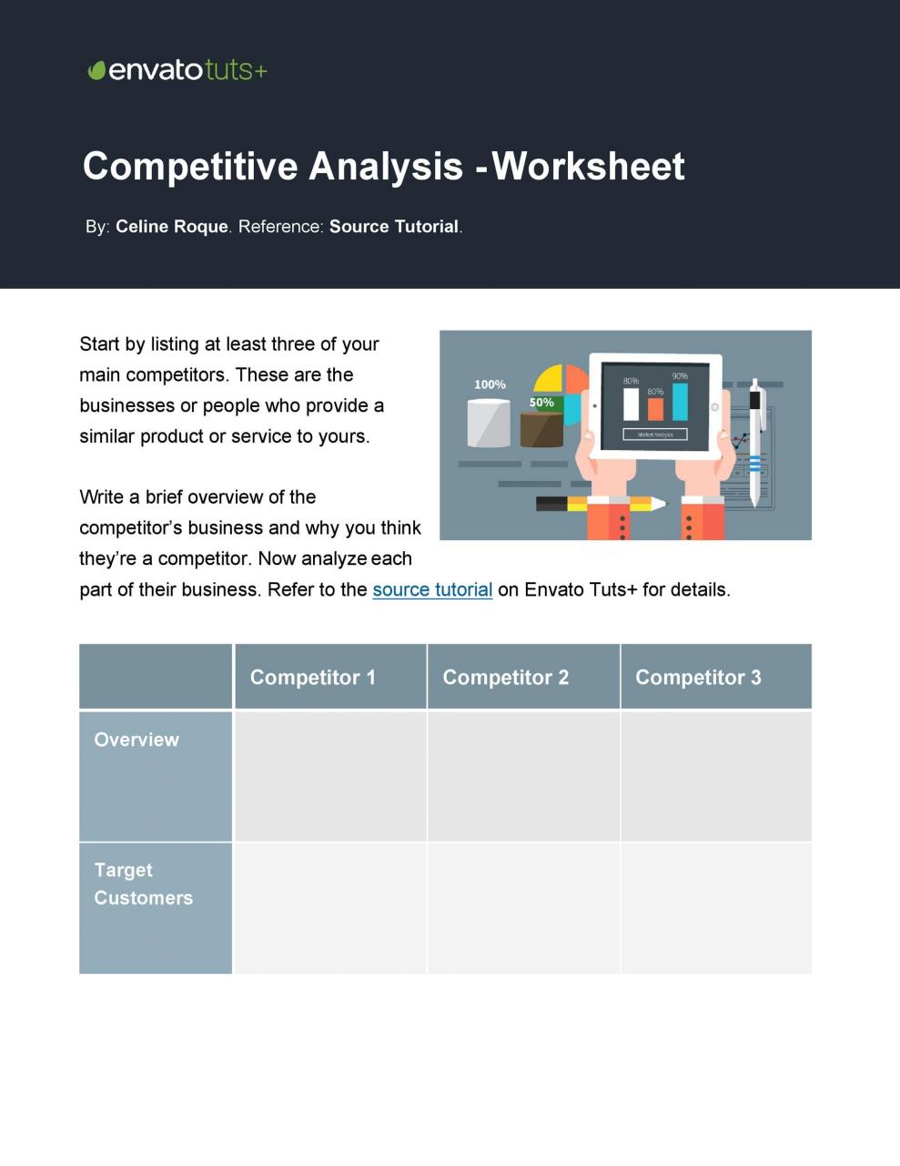 Modèle d'analyse concurrentielle gratuit 09