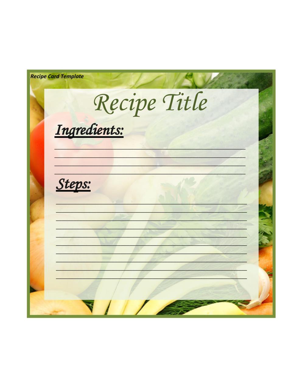 Modèle de livre de recettes gratuit 19