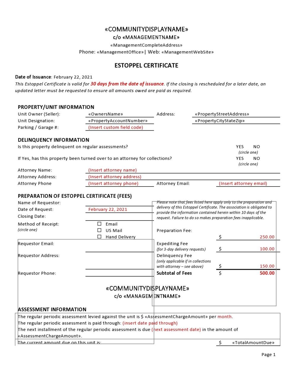 Formulaire de certificat d'empêchement gratuit 14