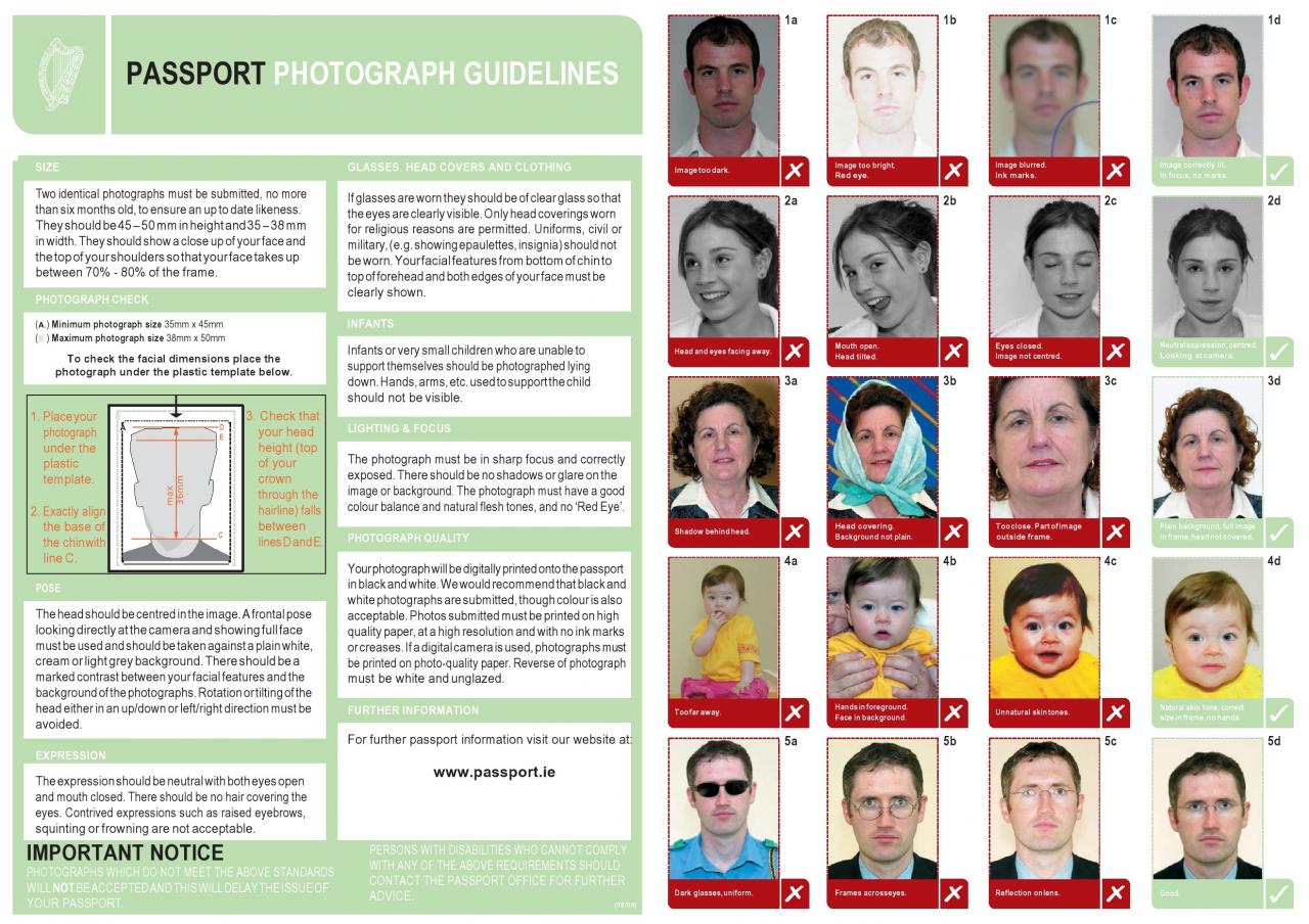 Modèle de photo de passeport gratuit 03