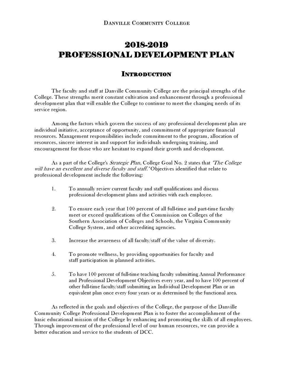 Plan de développement professionnel gratuit 19
