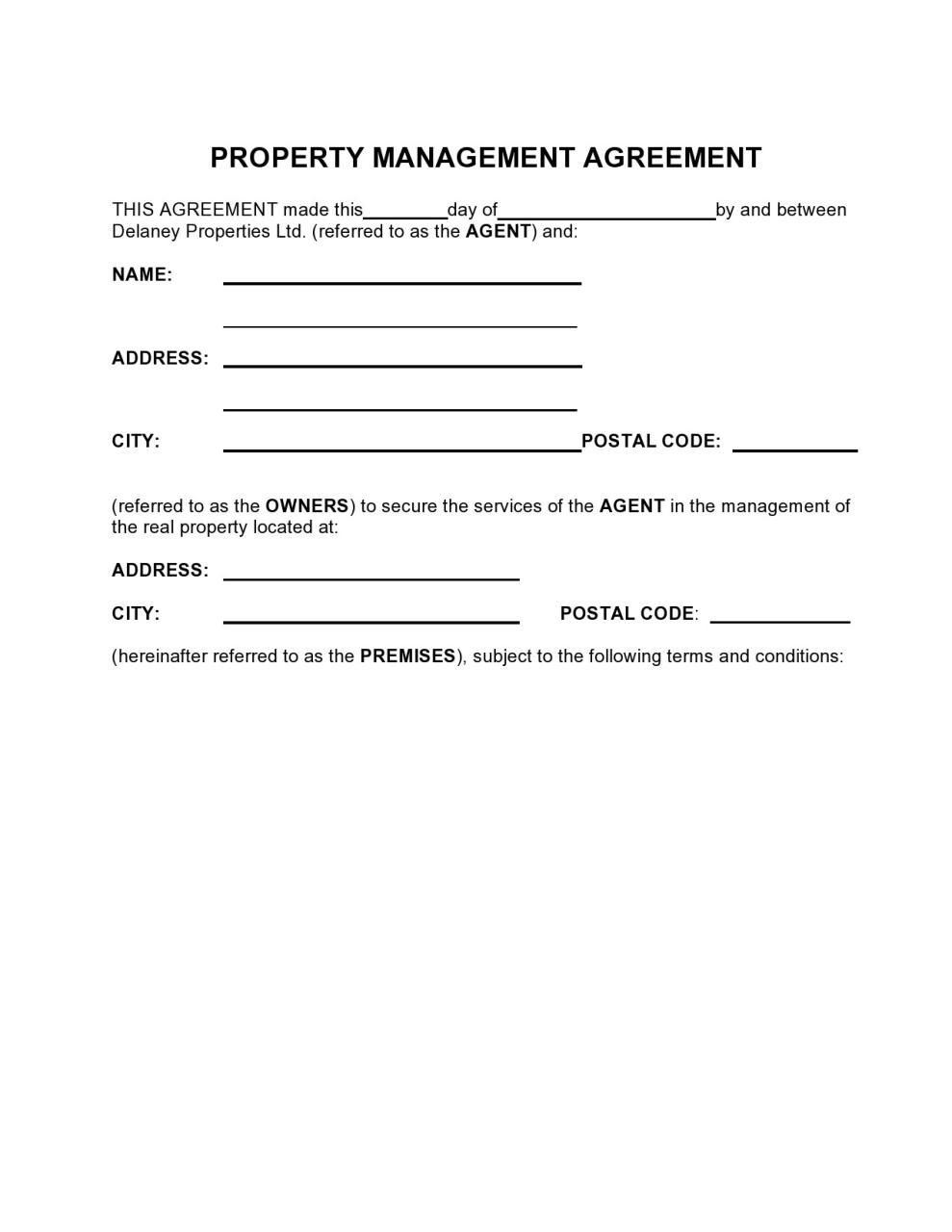 Contrat de gestion immobilière gratuit 07