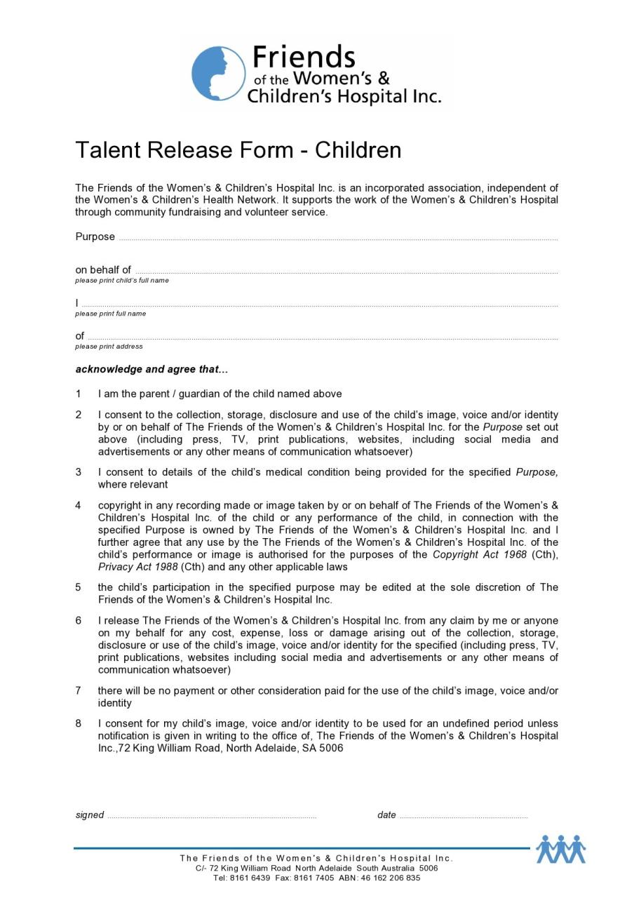 Formulaire de libération des talents gratuit 06