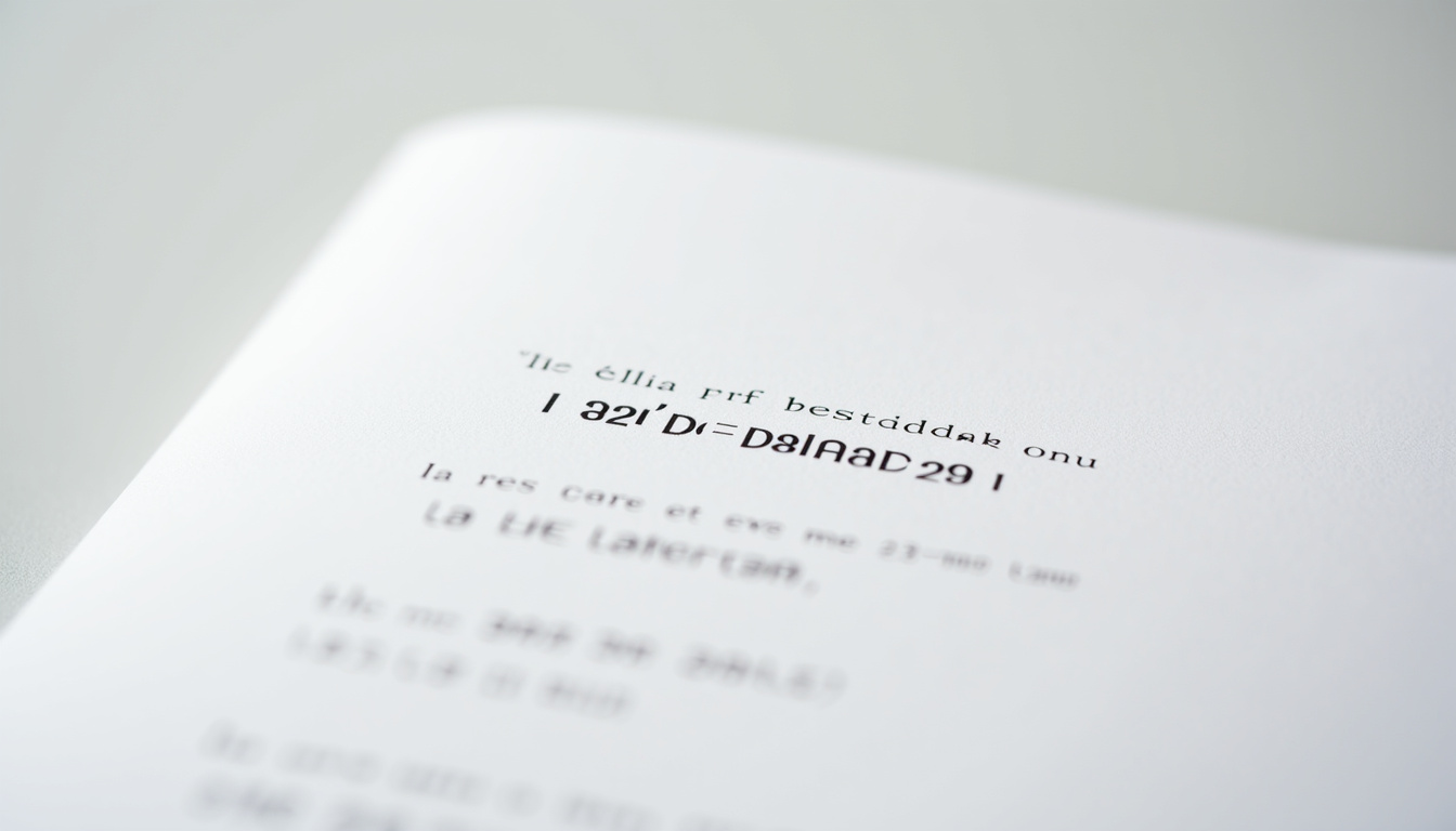 Comment rédiger une déclaration d'intention pour 2026 ?