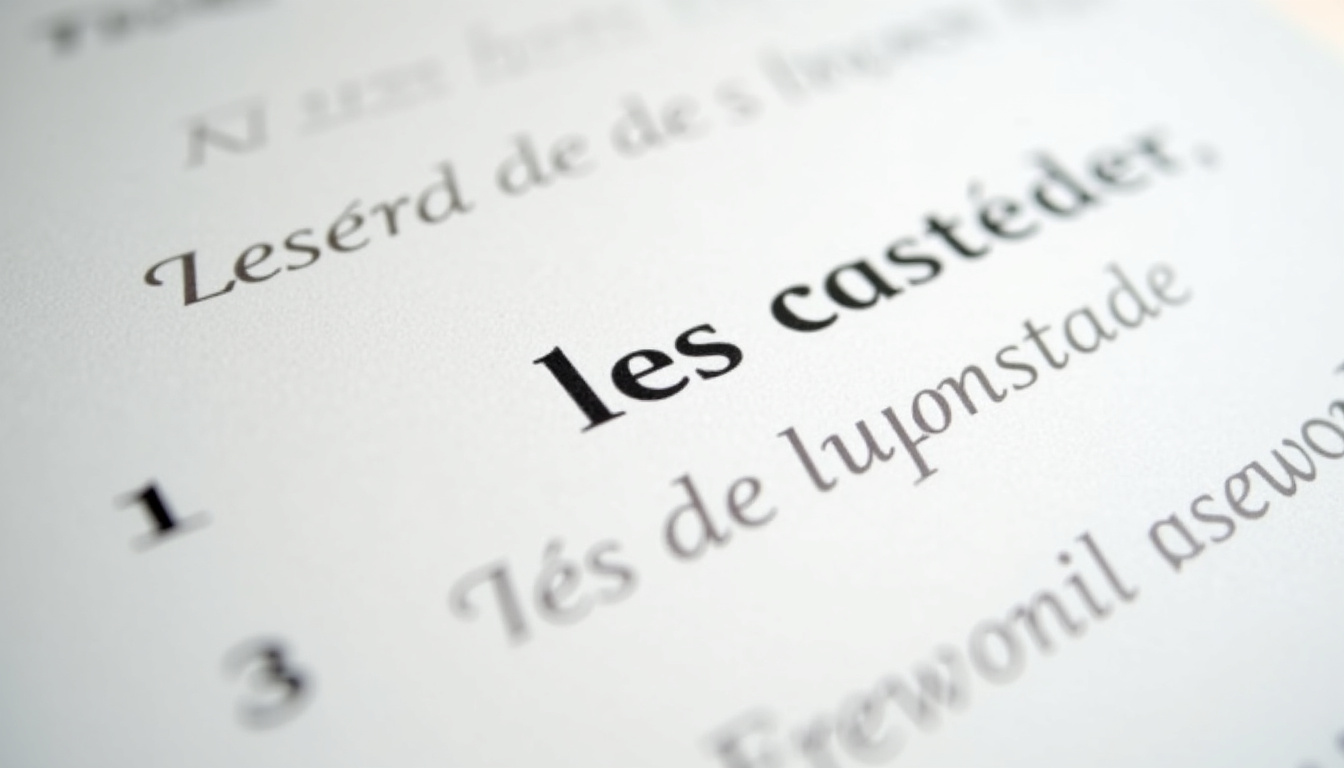 Illustration de rédaction claire: phrases courtes, titres hiérarchisés, listes à puces