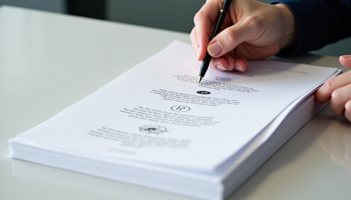 Interface d’un outil de création en ligne montrant la personnalisation d’un modèle de papier à en-tête avec logo, couleurs et texte