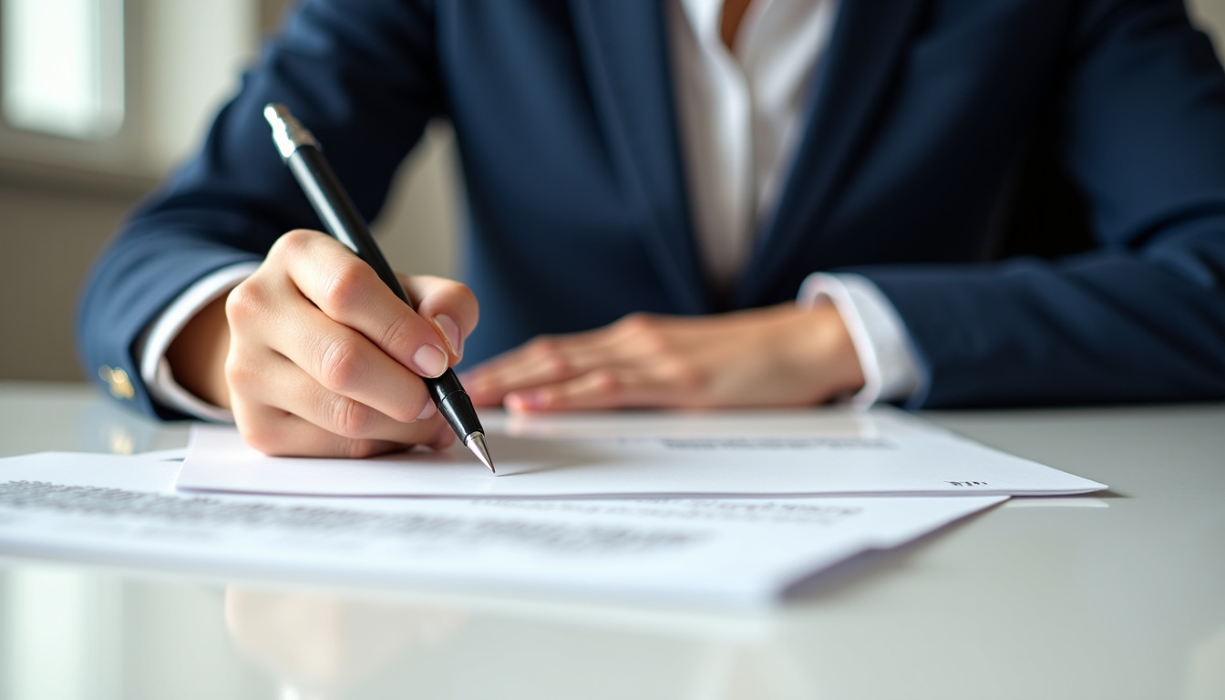 Personne écrivant une lettre d