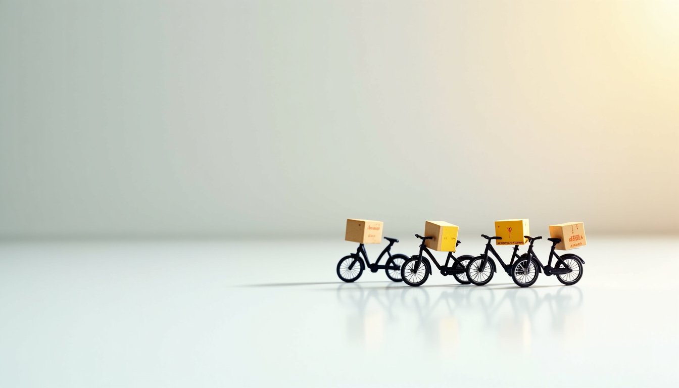 Principaux acteurs des réseaux de livraisons collaboratives à Paris: Yper, MyBoxMan, Shippr, Kaco