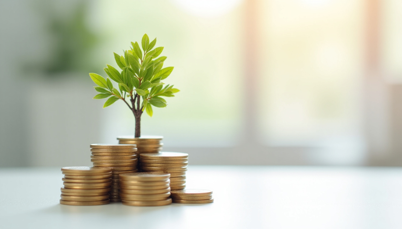 Représentation visuelle de la monétisation croissante d